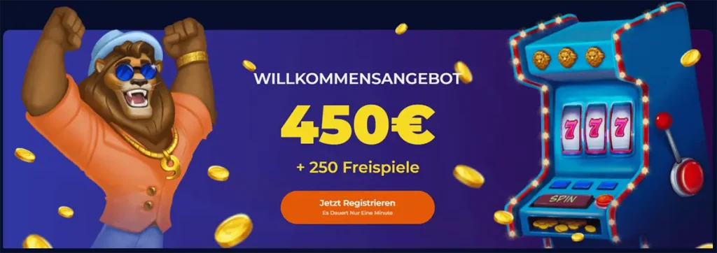 Willkommensbonus bei Nine Casino